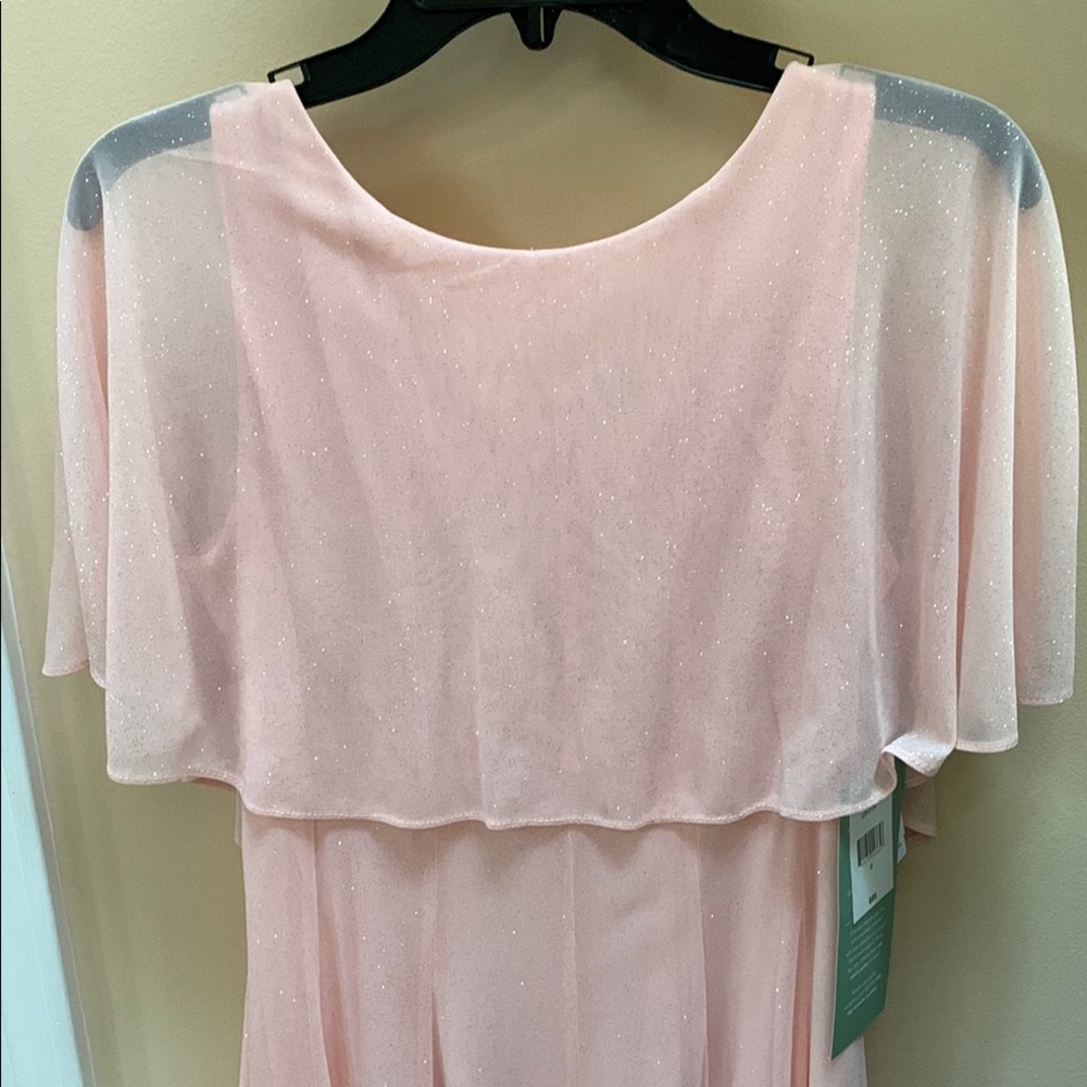 Elegant Pink Glitter Dress